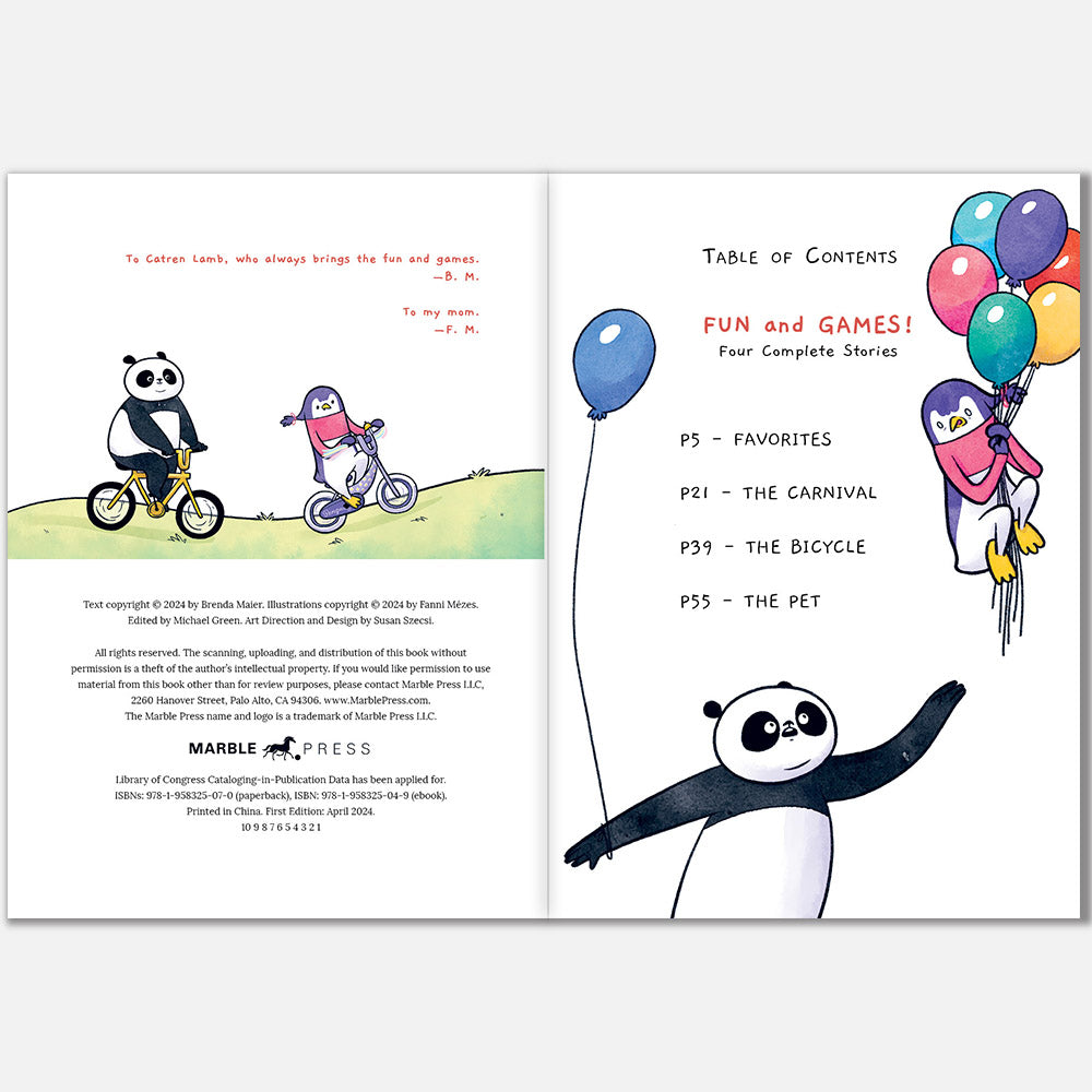 Fun and Games! The Adventures of Penguin and Panda Vol.2