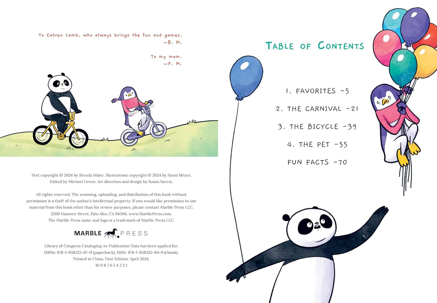 Fun and Games! The Adventures of Penguin and Panda  Vol.2